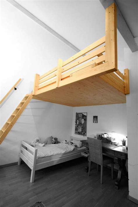 Lit Mezzanine Sur Mesure Pour Un Gain De Place Chez Soi Lit