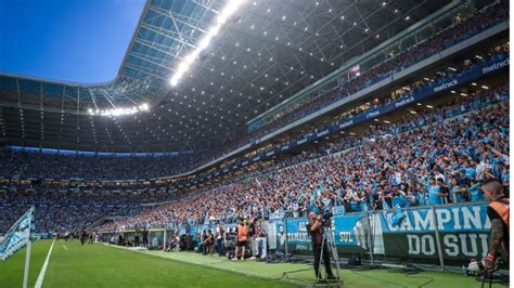 Arena Do Grêmio Define Capacidade Do Estádio Para Jogos Contra Flamengo