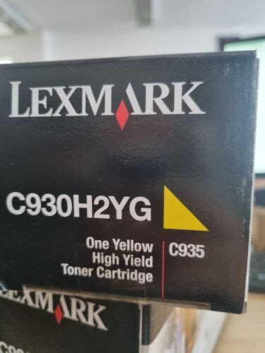 Lexmark C930 Yellow High Yield Toner Cartridge C930H2YG For Sale Online