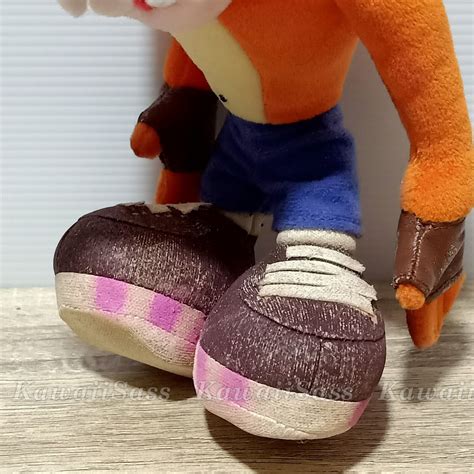 Rare Fake Crash Bandicoot Plush Doll Namco Japan 2000 Playstation With Tag 75 Ebay