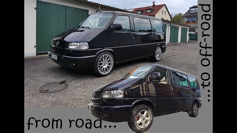 Vw T4 Road To Off Road Transformation Youtube