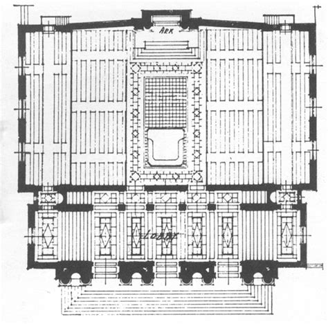 Jewish Synagogue Floor Plan Floorplansclick