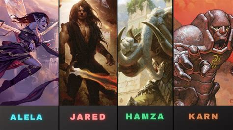 Alela Vs Jared Vs Hamza Vs Karn EDH Commander Gameplay Episode 5