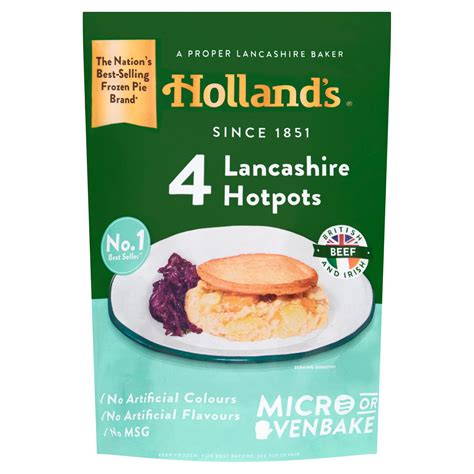 Hollands 4 Lancashire Hotpots Pies And Puddings Iceland Foods