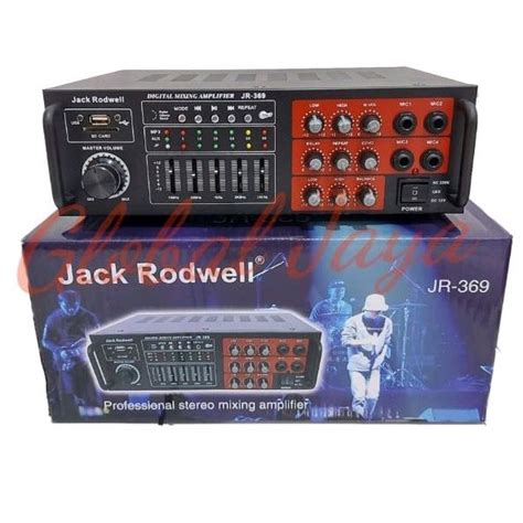 Jual Amplifier JACK RODWELL JR 369 Digital Amply JACK RODWELL JR369