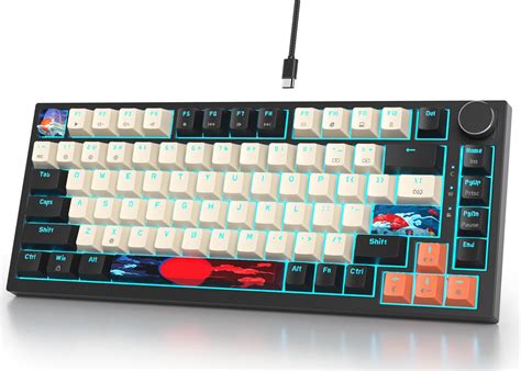 Amazon Fogruaden Wired Percent Gaming Keyboard Rgb Backlit