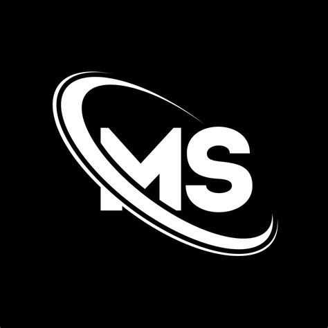 Ms Logo M S Design White Ms Letter Ms Letter Logo Design Initial