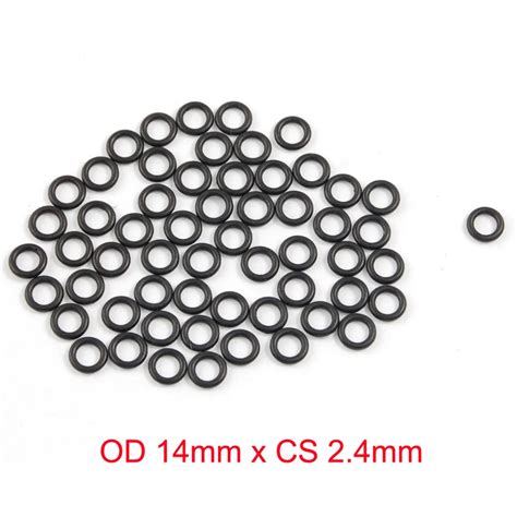 OD 14mm X CS 2 4mm NBR Rubber O Ring O Ring Nitrile Oring Seal