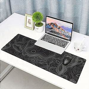 Amazon Topographic Contour Extended Big Mouse Pad Large Gaming