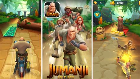 Jumanji Epic Run Gameplay Walkthrough Ios Android Youtube