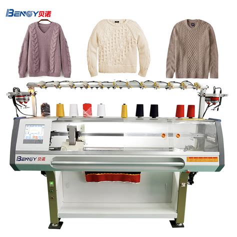 Benoy High Speed Double System Computerized Sweater Making Flat