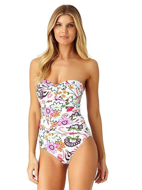 Anne Cole Women S Standard Twist Front Shirred One Piece Swimsuit One