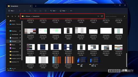 Where are screenshots saved on Windows? - Android Authority