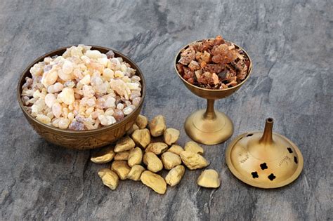 Gold Frankincense And Myrrh Stock Photo - Download Image Now - iStock