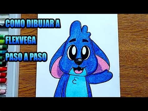 Como Dibujar A Flexvega Paso A Paso Youtube