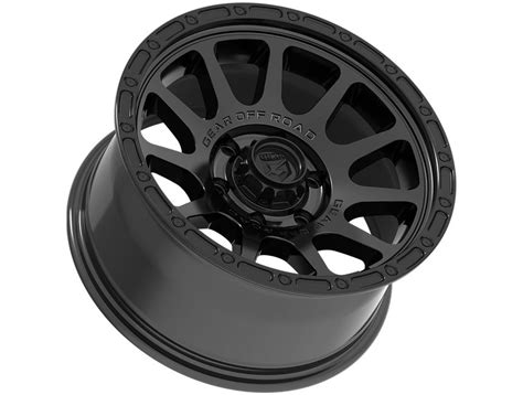 Gear Off Road Matte Black Proto Call Wheels RealTruck