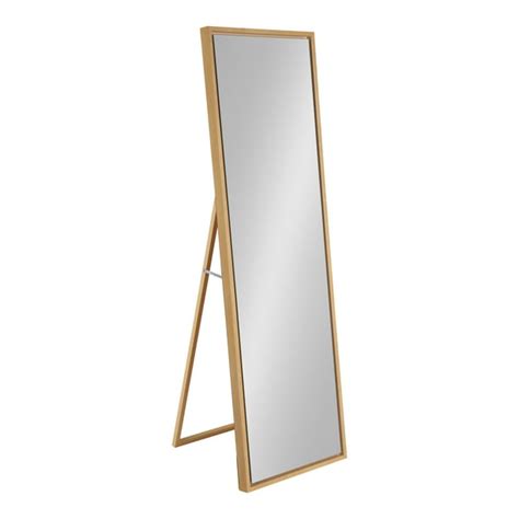 Kate and Laurel Evans Modern Free Standing Floor Mirror with Easel, 18 ...