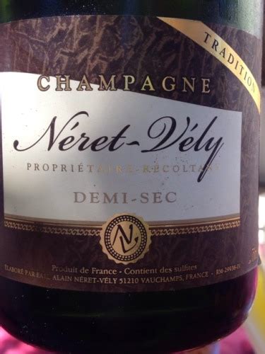 N Ret V Ly Demi Sec Tradition Champagne Vivino Us