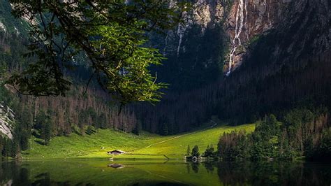 HD wallpaper: green grass field, moravia, south moravia, waves, shading ...