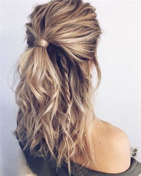 15 Cool Cute Easy Half Up Down Hairstyles