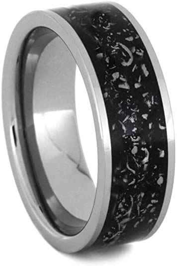 Black Titanium Wedding Rings