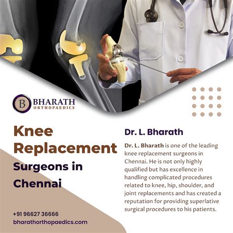 Best Knee Replacement Surgeons In Chennai By Bharathorthopaedics Medium