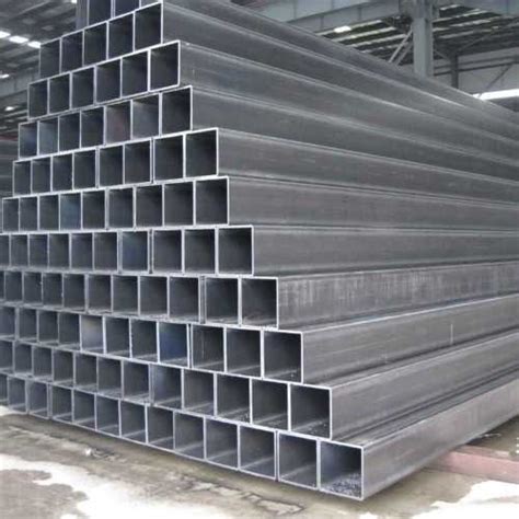 Mild Steel Tata Square Pipes In Silver Color With Corrosion Resistance