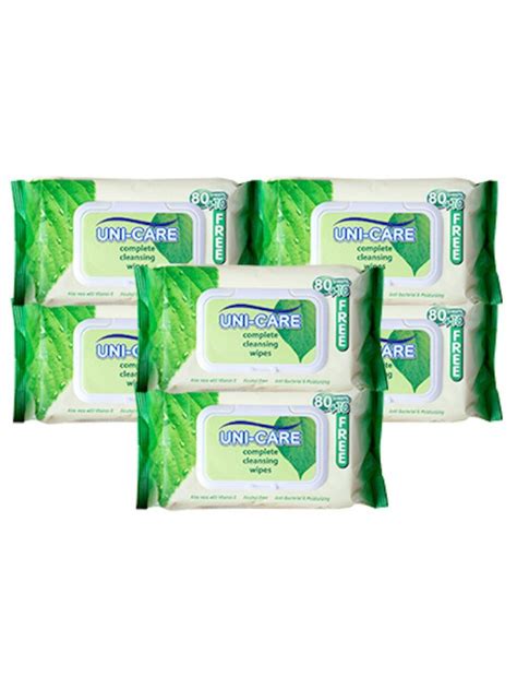 Uni Care Complete Cleansing Wipes 6 Pack 90s Edamama