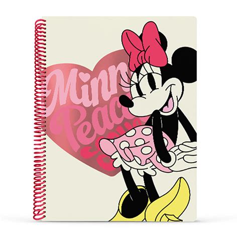 Cuaderno Universitario Mooving Minnie Mouse T Semi Rígida 80H Rayado