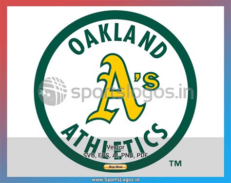 Oakland Athletics - Baseball Sports Vector SVG Logo in 5 formats ...