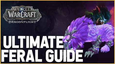 Basic To Intermediate Feral Druid Guide For Dragonflight Prepatch Hot