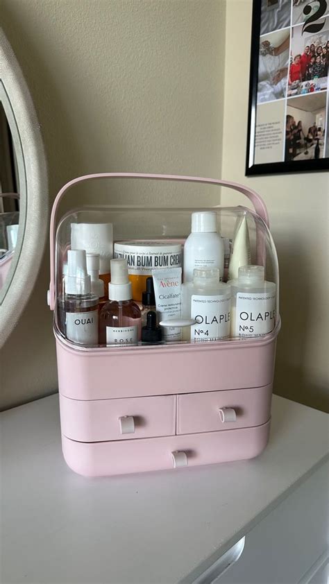 Skincare Organizer Aesthetic Storage For Beauty Products