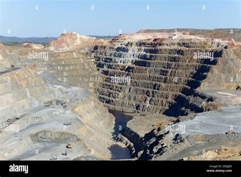 Vue A Rienne Par Drone De L Activit Mini Re Minas De Riotinto En