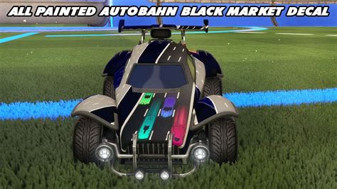 Showcasing All New Painted Black Market Decal Autobahn Rocket