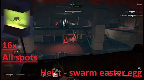 Warface Heist Swarm Easter Egg All X Box Spots Youtube