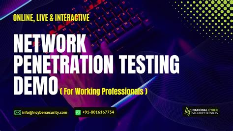 Network Penetration Testing Mastery Demo Class For It Experts Learn