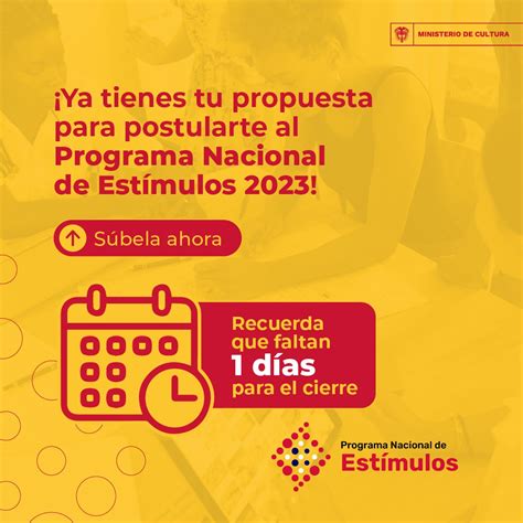 Mincultura Colombia On Twitter Hoy Termina El Plazo Para Participar