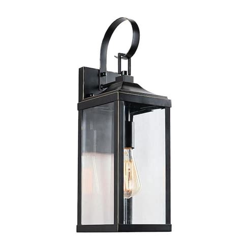 Samira Black Motion Sensing Dusk To Dawn Outdoor Hardwired Lantern