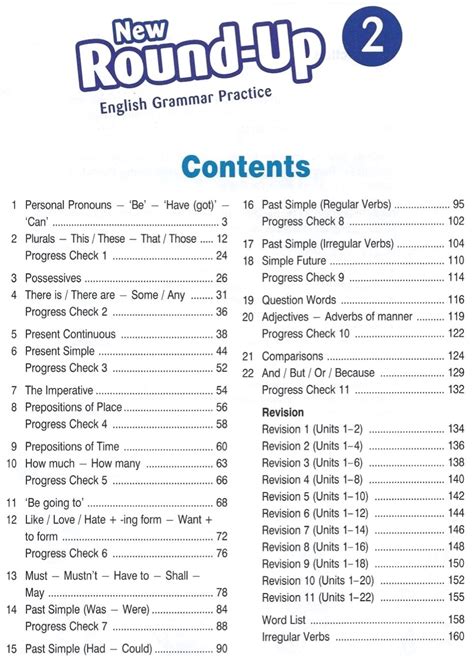 New Round Up 2 English Grammar Practice Students Book With Cd Rom