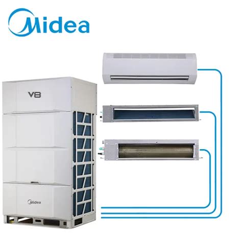 Midea Aircon V8 Zen Air 20 45kw Central Inverter Ac Air Conditioner