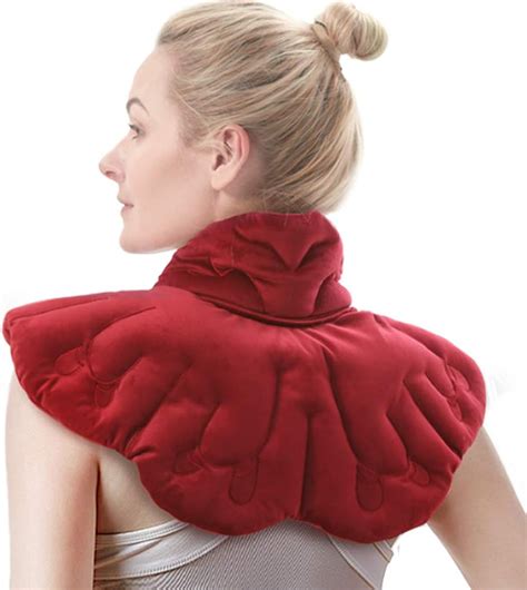 Aroma Season Butterfly Heated Neck Wrap Microwave Neck Warmer Shoulder