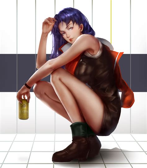 Katsuragi Misato Misato Katsuragi Neon Genesis Evangelion Image