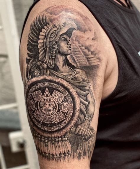 Best Aztec Warrior Tattoo Ideas You Ll Have To See To Believe