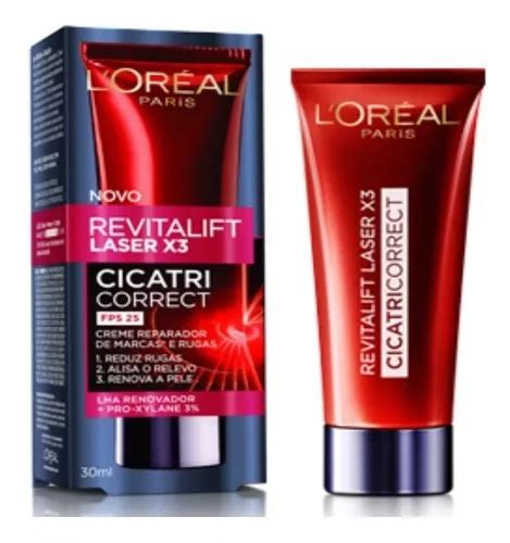 Loreal Revitalift Laser X3 Cicatri Correct Fps 25 30ml Parcelamento