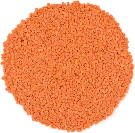 Organic Red Split Lentils Aka Masoor Dal Low Calories Rich