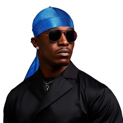 Blue Silk Durag 1 In Australia Oz Durag