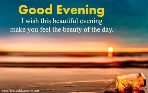 Latest Good Evening Wishes Messages - Wishes Magazine