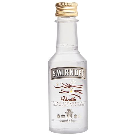 Smirnoff Vanilla Vodka Mini 50ML Chambers Wine Liquor