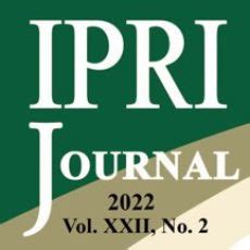 Islamabad Policy Research Institute On Twitter IPRI Journals Dr