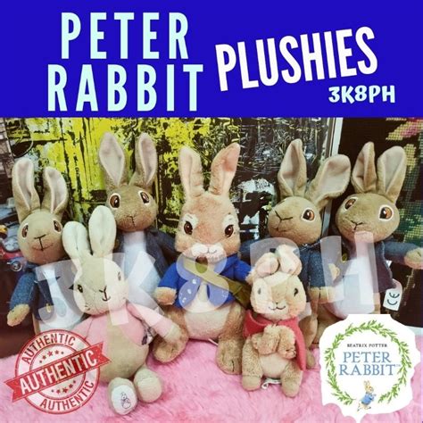 AUTHENTIC PETER RABBIT & BEATRIX POTTER STUFFED TOYS | PETER RABBIT ...